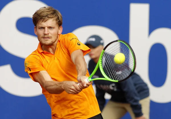 Belgijska tenisistka David Goffin — Zdjęcie stockowe