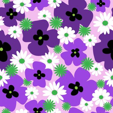 Pembe bir arka plan üzerinde haşhaş ile sorunsuz doku