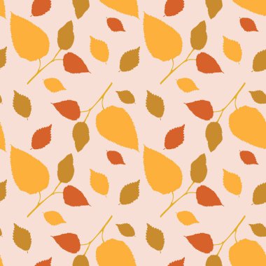 Muhteşem sonbahar yaprakları ile Seamless Modeli