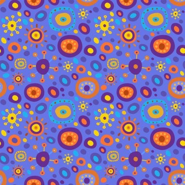 Sorunsuz arka plan özgün etnik desenli