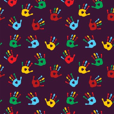 Farklı palm ile şık sorunsuz arka plan yazdırır