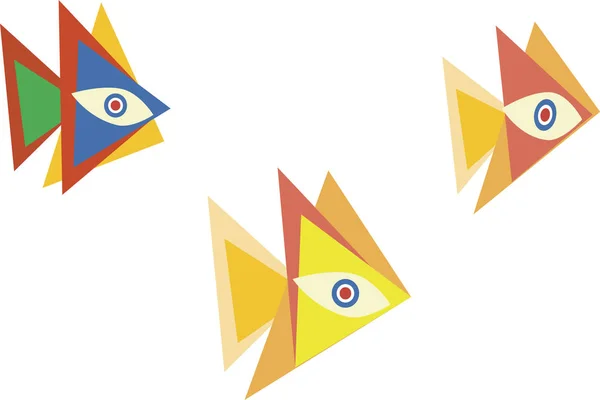 Tringle vektör çizim/süs balıkları