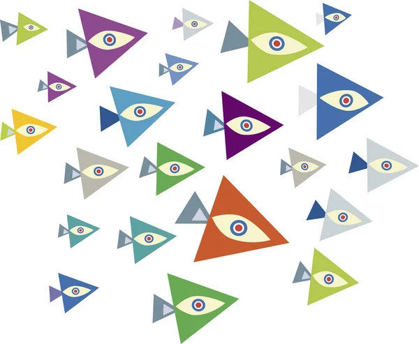 Tringle vektör çizim/süs balıkları