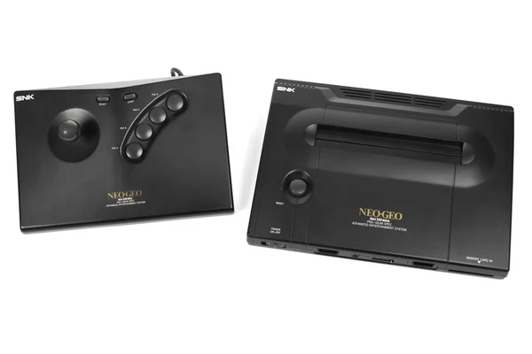 Система видеоигр Neo Geo от SNK — стоковое фото