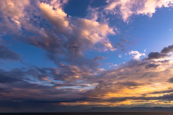 Sunset Sky Over the Ocean