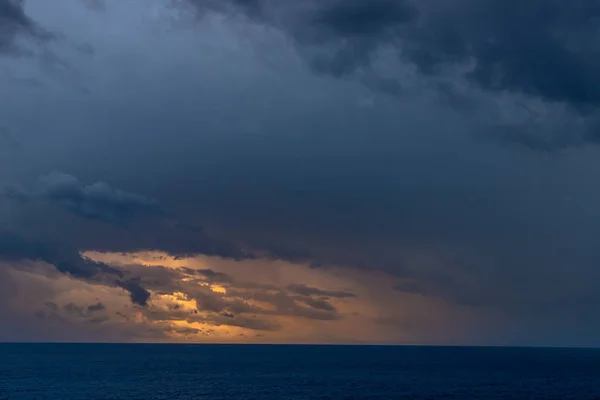 Dramatic Sky Over the Ocean