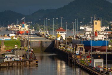 Panama Kanalı miraflores kilitleri