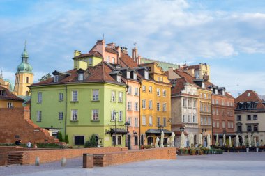Castle Square (Taba Zamkowy) Varşova Polonya genel görünümü