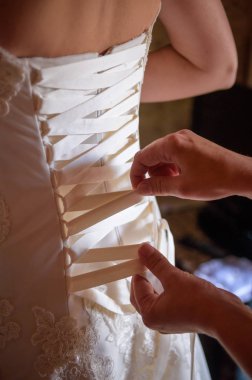 Gelin elbise hazırlık