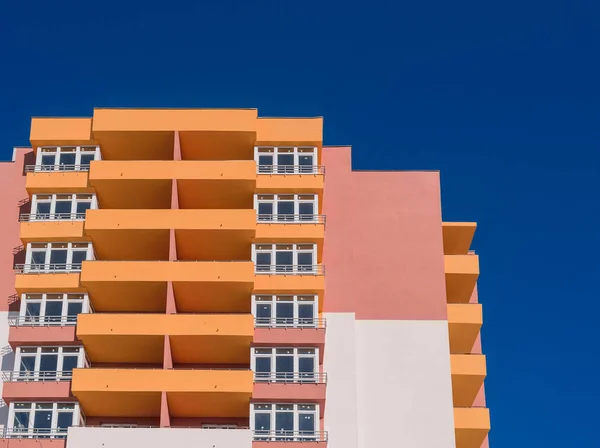 Modern appartementencomplex — Stockfoto