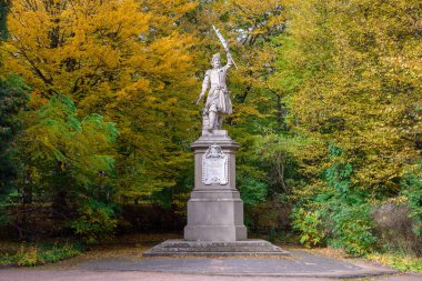 Jan Kilinski anıt Batı Ukrayna City Lviv