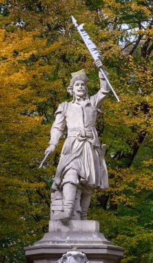 Jan Kilinski anıt Batı Ukrayna City Lviv