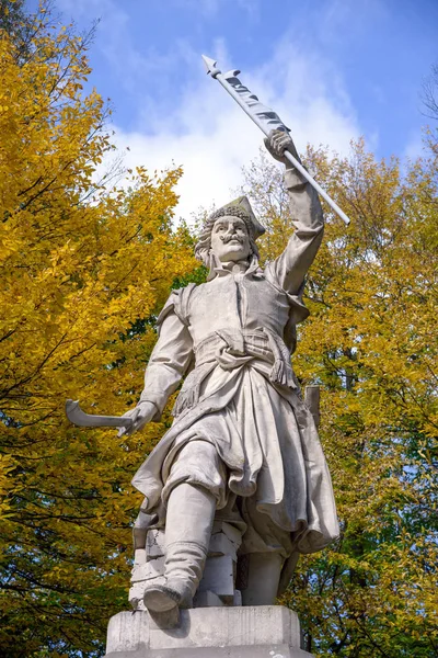 Jan Kilinski anıt Batı Ukrayna City Lviv