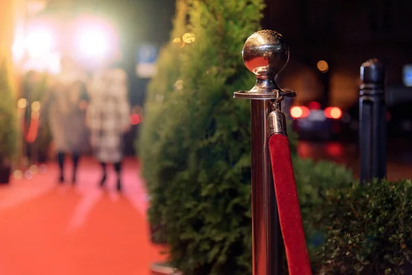 Noche alfombra roja ceremonia — Foto de Stock