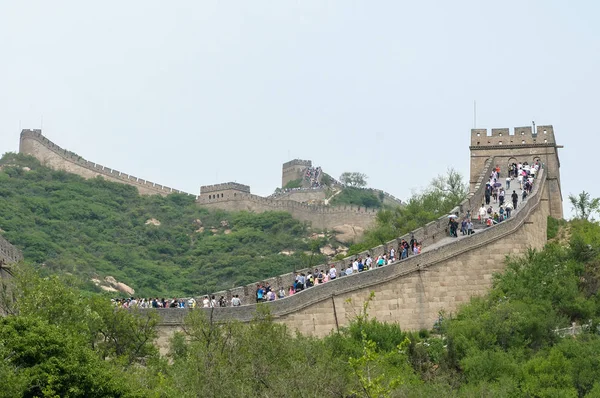 Die große Mauer des Porzellans — Stockfoto