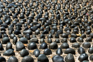 Siyah soyut bbackground çakıl taşı