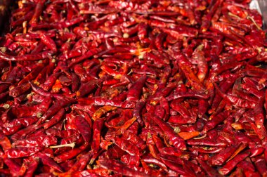 Kuru kırmızı biber biber arka plan