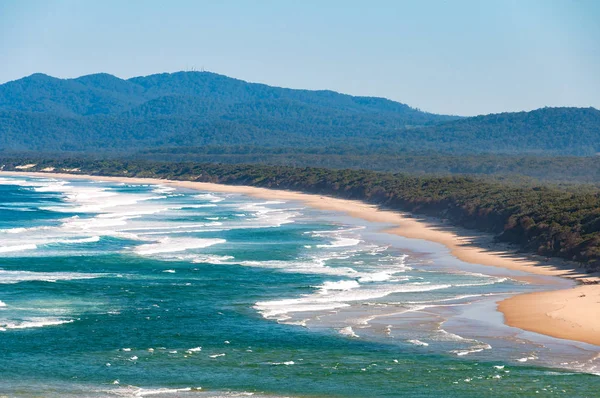 Australiska kusten nära Nambucca Heads — Stockfoto