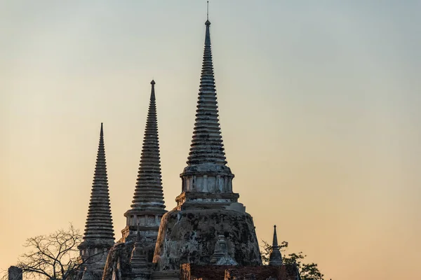 Festői Wat Phra Si Sanphet templom — Stock Fotó
