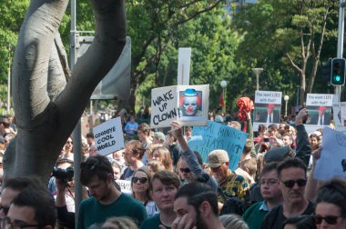 Sydney 'de iklim değişikliği grevi