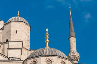 Blue Mosque, Sultanahmed Camii architectural details. Istanbul