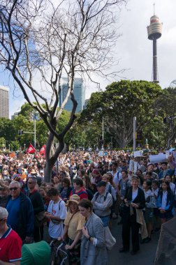 Sydney 'de iklim değişikliği grevi