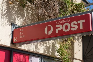 Sutherland Shire 'daki posta kutusunun kırmızı işareti 