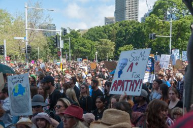 Sydney 'de iklim değişikliği grevi