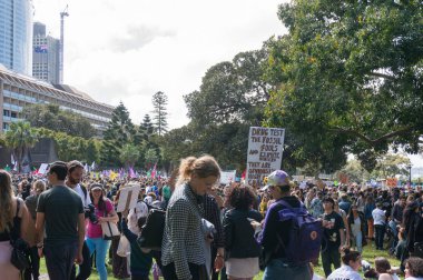 Sydney 'de iklim değişikliği grevi