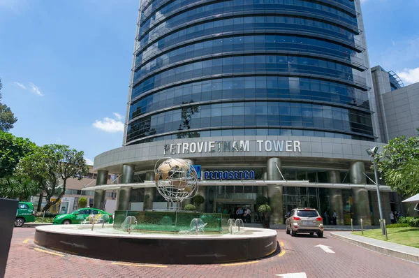 Toa Nha Petrovietnam Tower gebouw in Ho Chi Minh City, Vietnam — Stockfoto