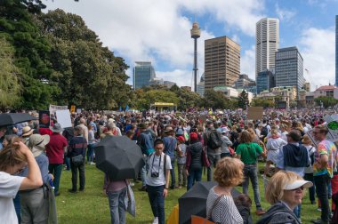Sydney 'de iklim değişikliği grevi