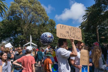 Sydney 'de iklim değişikliği grevi