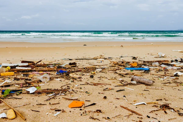 Pollution des océans, problème plastique, océans — Photo