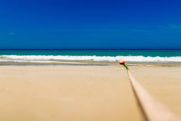 Fondo vacío de mar y playa con espacio para copiar — Foto de Stock