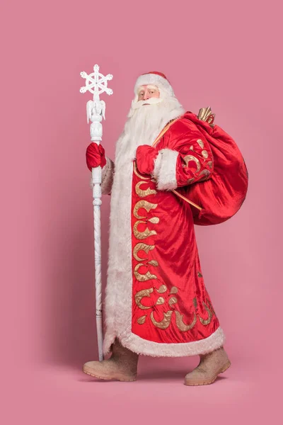 Noel Baba siyah zemin.