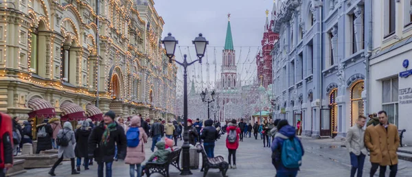Moskova Rusya Nisan 2018 Şehrin Başkent Moskova Nın Güzel Manzarası — Stok fotoğraf