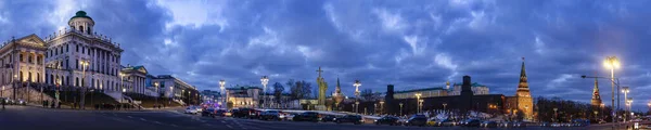 Prachtige Stad Hoofdstad Moskou Uitzicht Stedelijk Landschap Van Het Moskou — Stockfoto