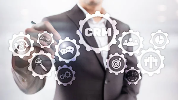 Relationship Management. Business Customer CRM Management Analysis Service Concept.