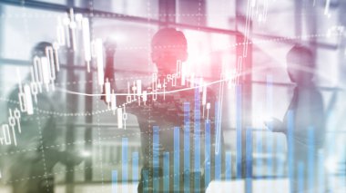 Eski ticaret, finans piyasası, iş merkezi geçmişi üzerine yatırım kavramı.