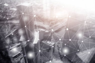 Bina arka plan. Evrensel duvar kağıdı kavramı.