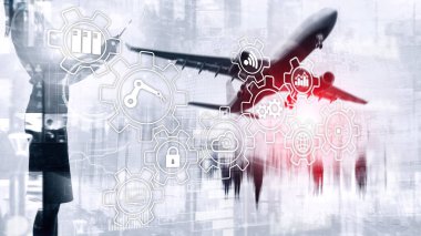 Teknoloji yeniliği ve otomasyon süreci. Akıllı sektör 4.0.