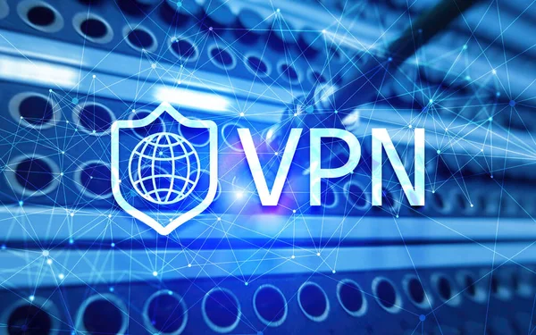 Sanal özel ağ VPN. Yeni teknoloji konsepti 2020. — Stok fotoğraf