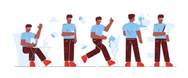 Business man characters.