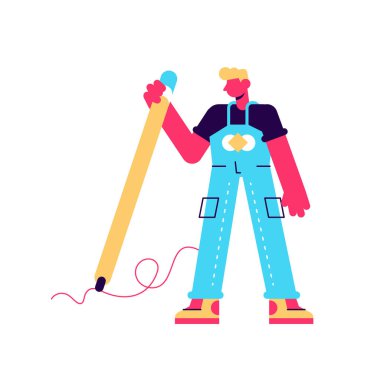 İnsanoğlunun vektör illüstrasyonuName