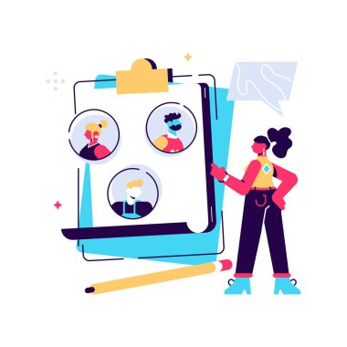 İnsan Kaynakları kavramı, Web sayfası için eleman alımı