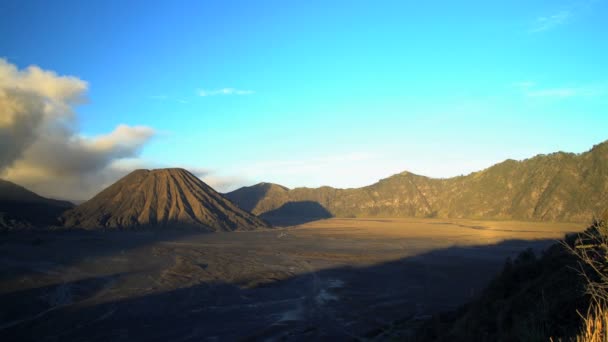 Asap dari Gunung Bromo — Stok Video