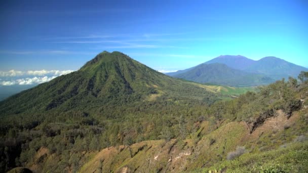 Vulcano Monte Merapi — Video Stock