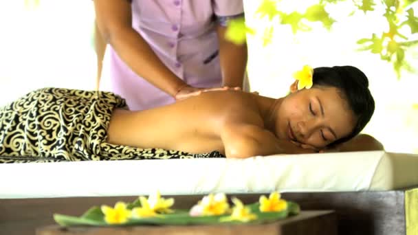 Femelle profiter massage — Video