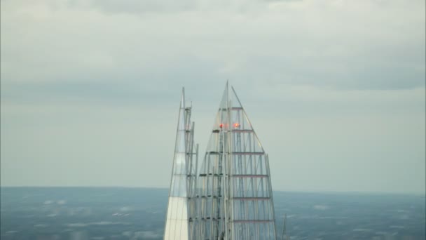 O edifício Shard em Londres — Vídeo de Stock