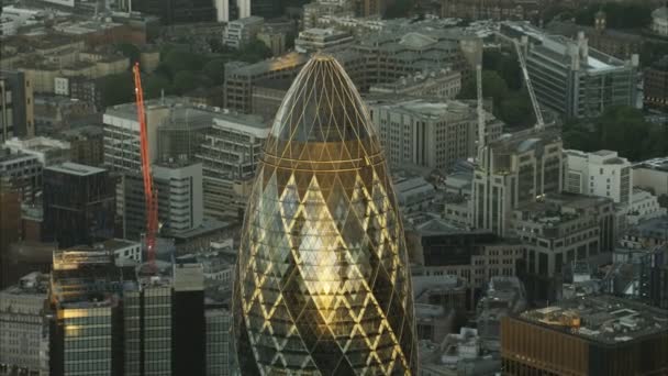 작은 오이 런던에 있는 건물 — 비디오